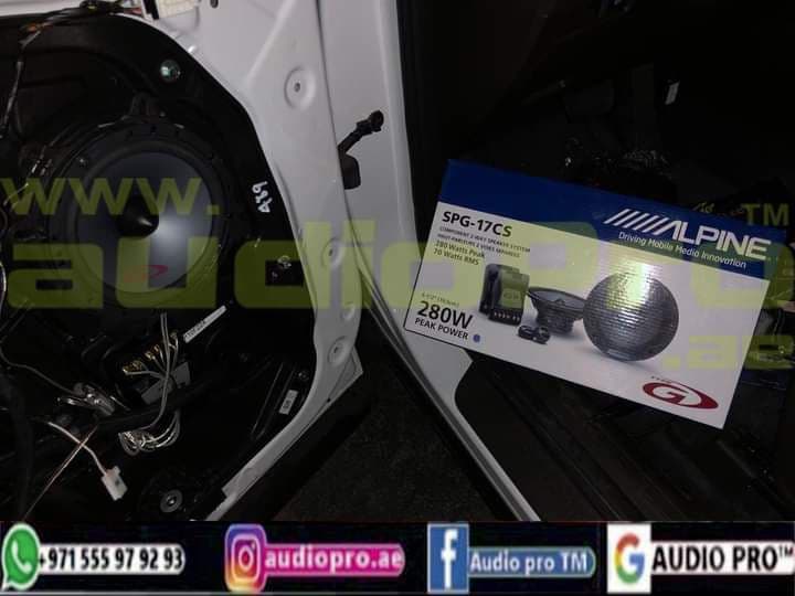 Hyundai Santa Fe 2021 | Installing Alpine Component Speaker and Pioneer Amplifier and Pioneer Subwoofer